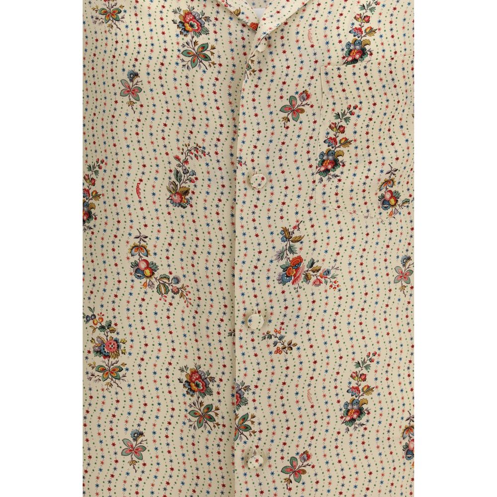 Multicolor Silk Pattern Shirt