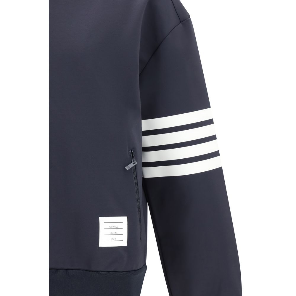 Blue Viscose Bomber