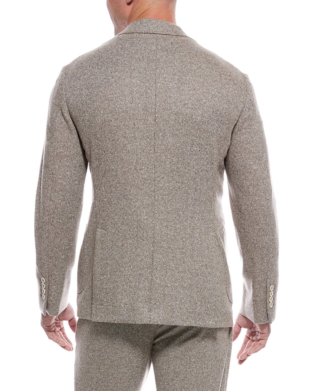 Brown Wool Two-Piece Suit