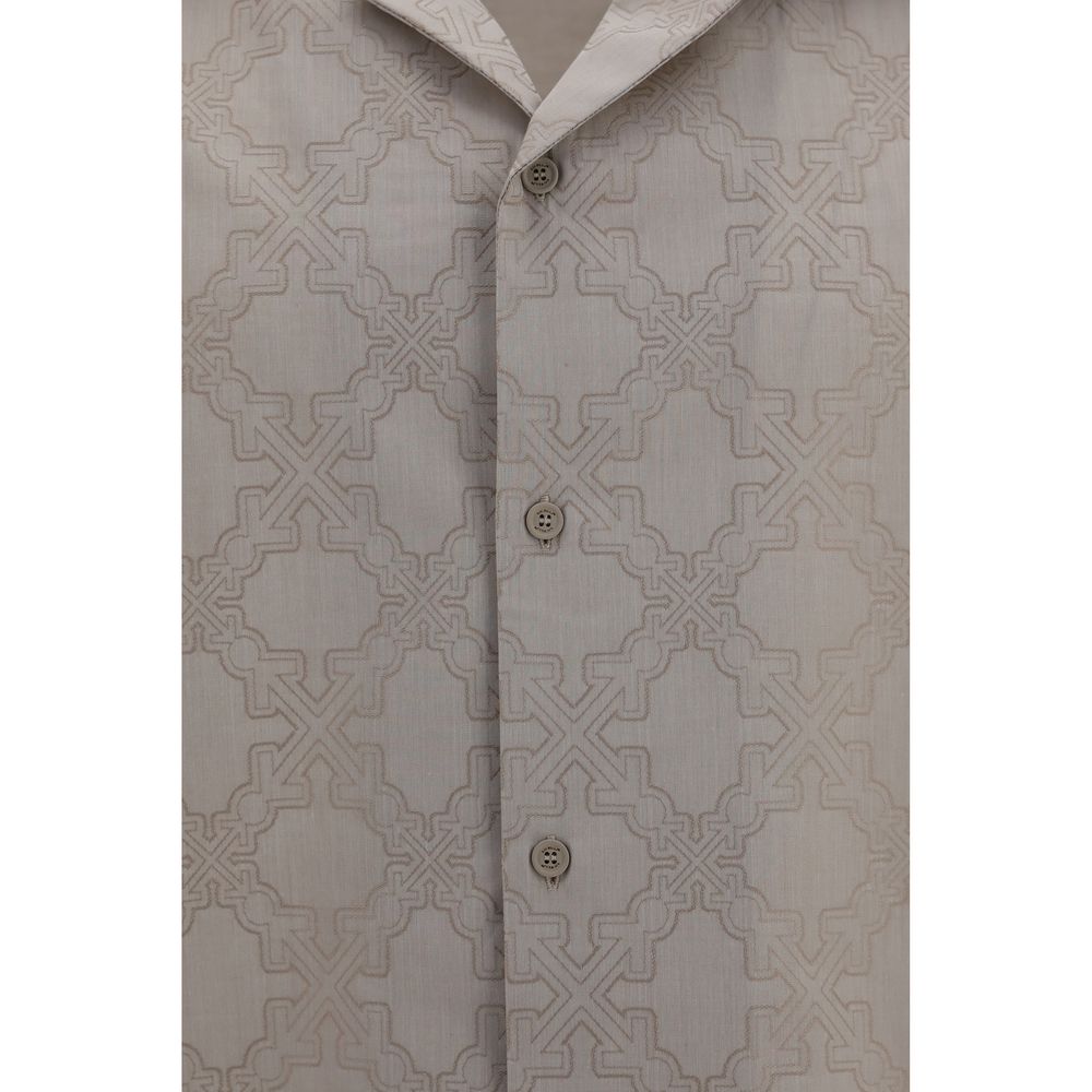 Beige Cotton Shirt