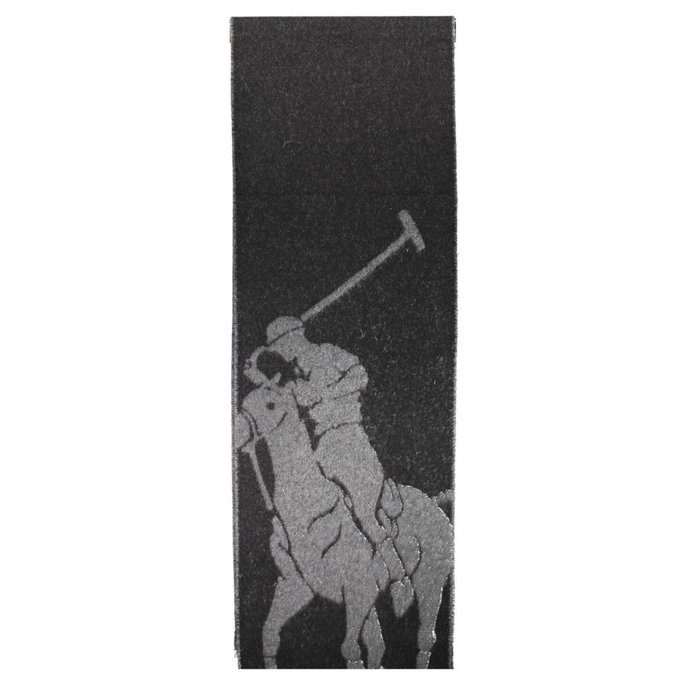 Nero Lana Uomo Scarf