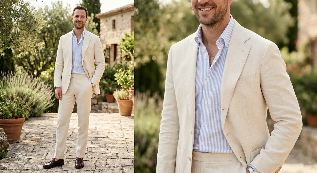 Men's Linen Suit: How to Wear It This Summer (Complete Guide)
