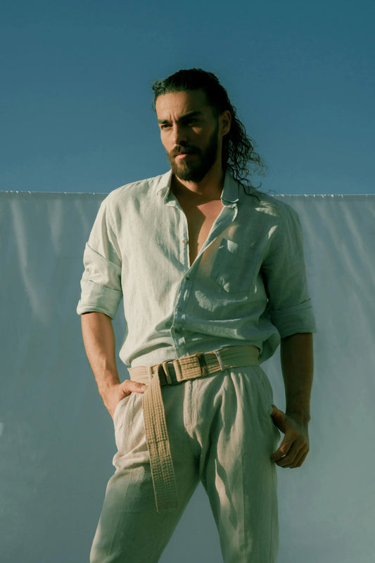 Men's Linen Shirt Guide 2026: GSM, Fit, Outfits & Care
