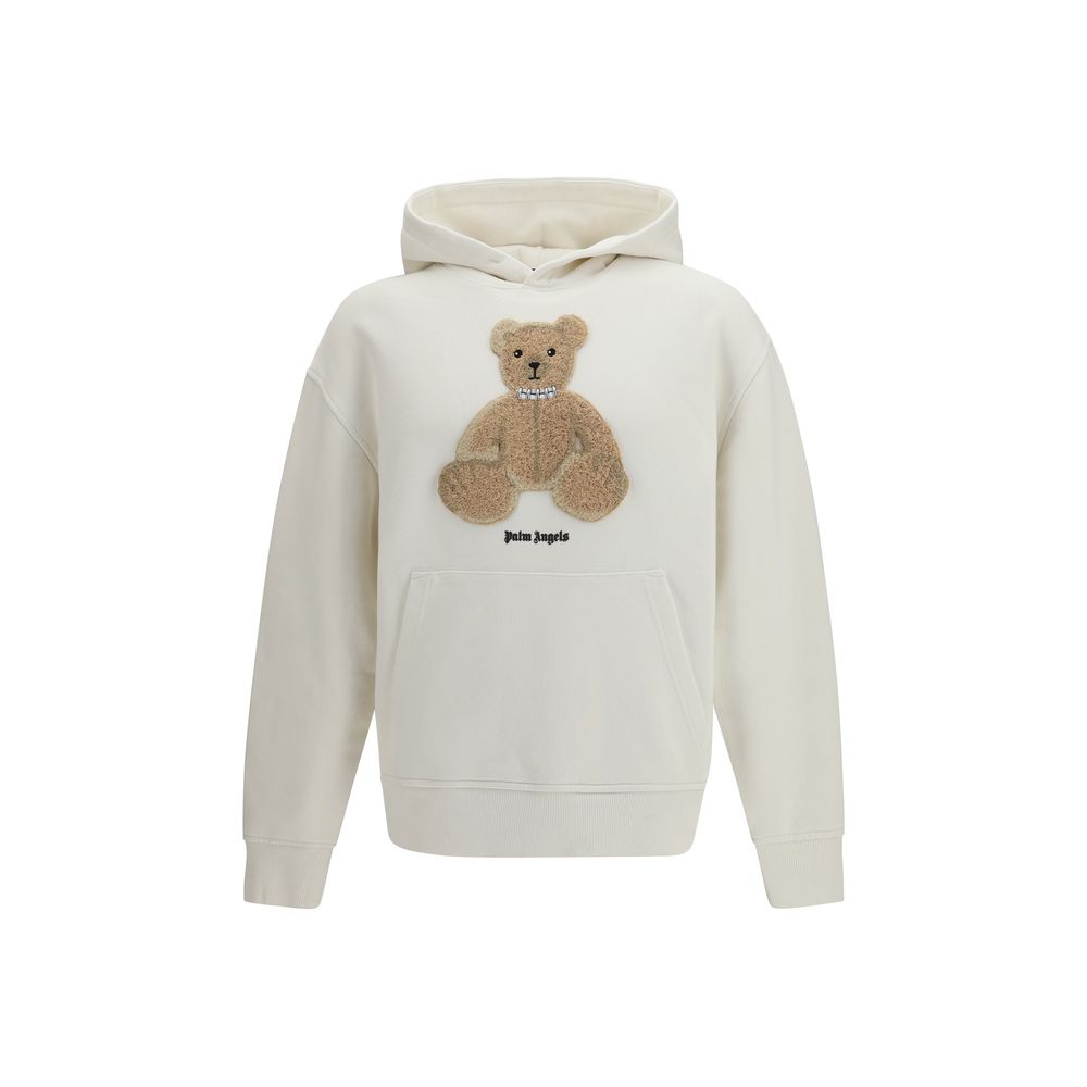Palm Angels Bear Hoodie in premium cotton featuring signature bear graphic and relaxed fit