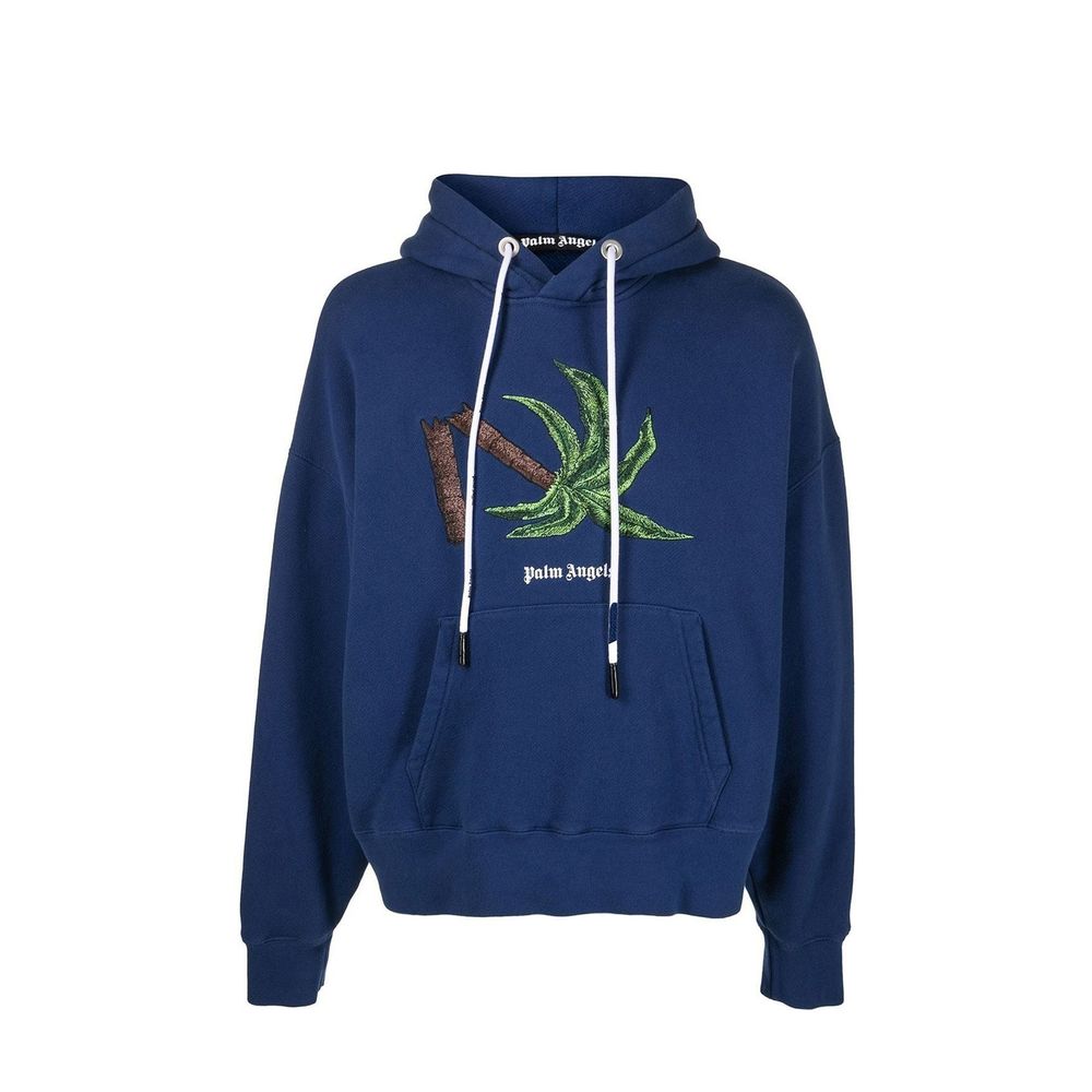 Blue Cotton Sweatshirt