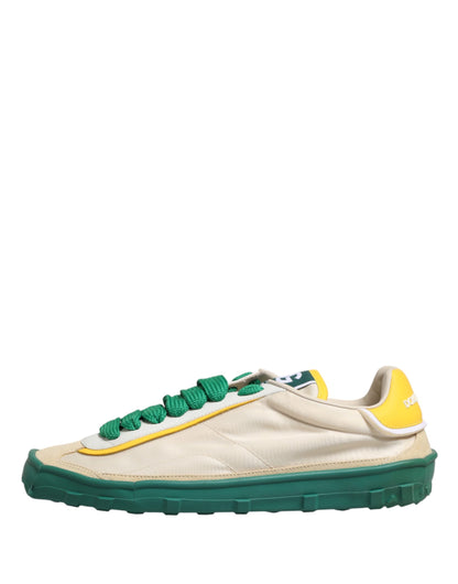 Multicolor Old Runner Lace Up Sneakers Shoes