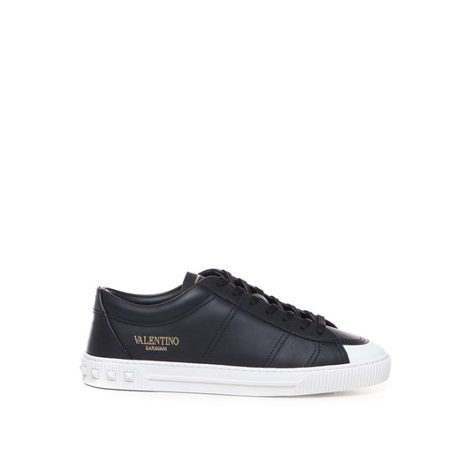Black Calfskin Sneakers