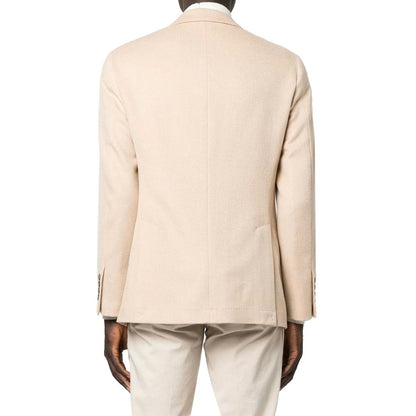 Beige Wool Coat