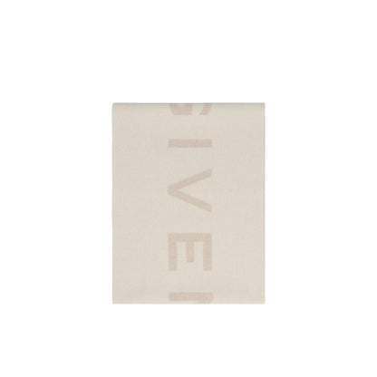 Beige Cashmere Scarf