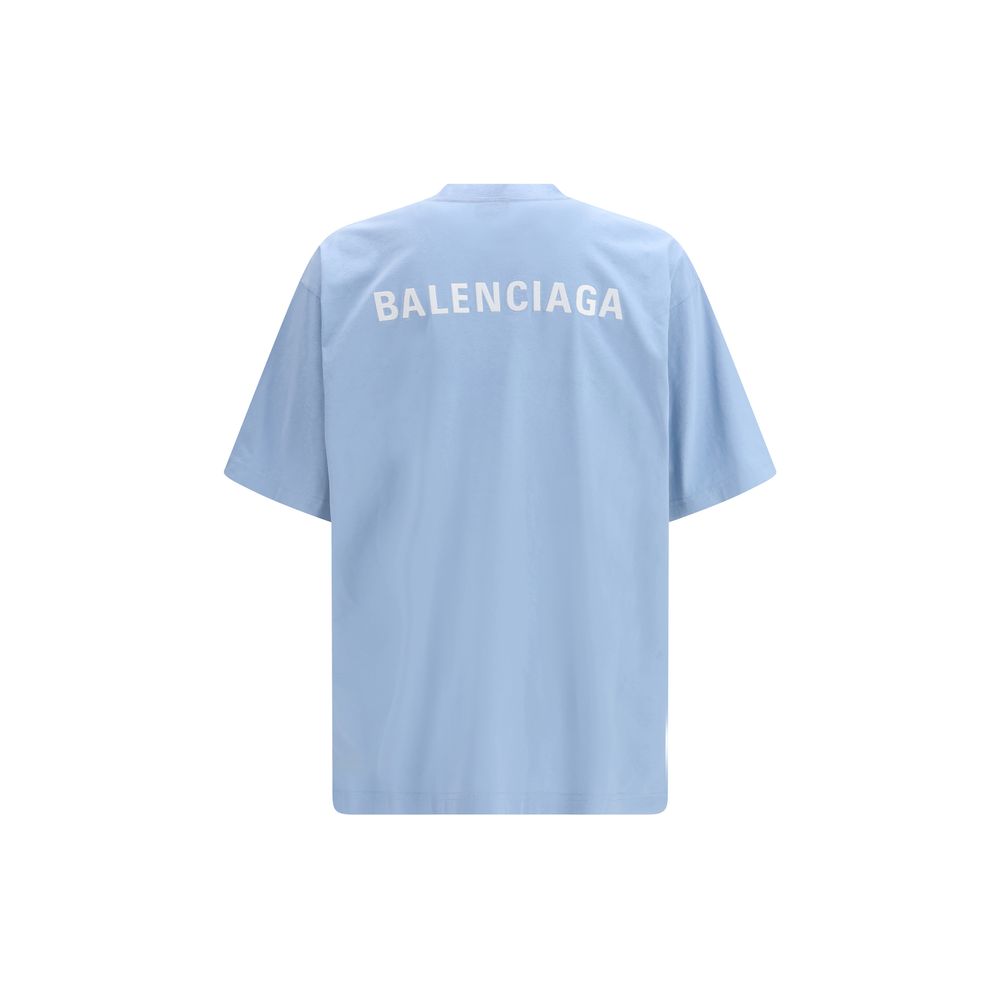 Blue Cotton T-Shirt