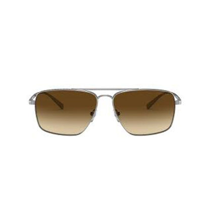 Gray Metal Sunglasses