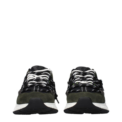 Gray Leather Sneakers