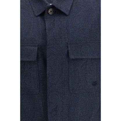 Blue Wool Oves Aries Jacket
