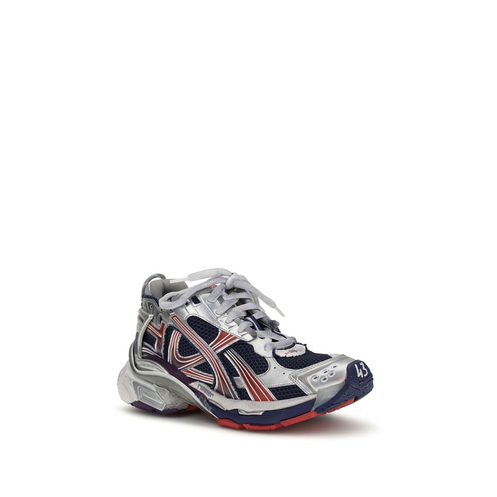 Gray Polypropylene Athletic Sneakers