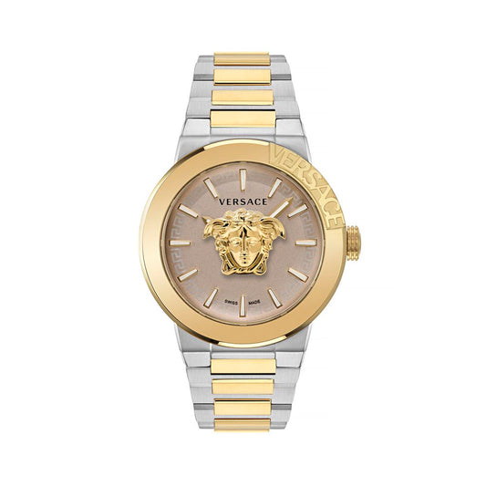 Gold Stainless Steel Dress Watch