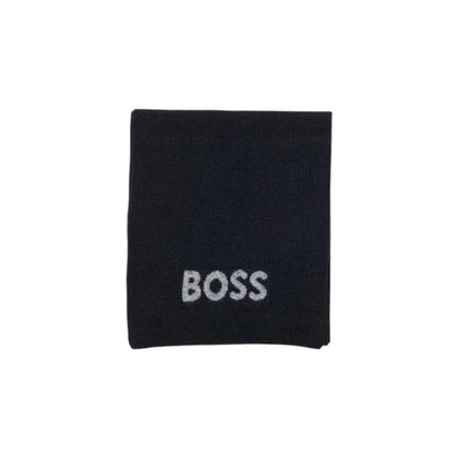 Black Polyacrylic Scarf