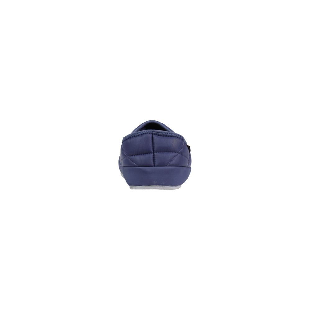 Blue Textile Slippers
