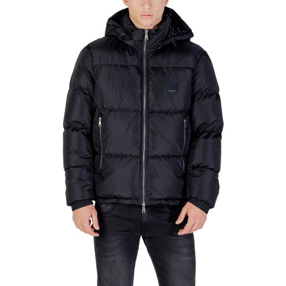 Blue Polyamide Coat