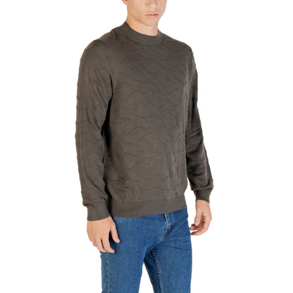 Green Marabou Sweatshirt