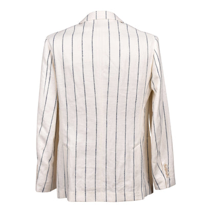 Bicolor Linen Blazer