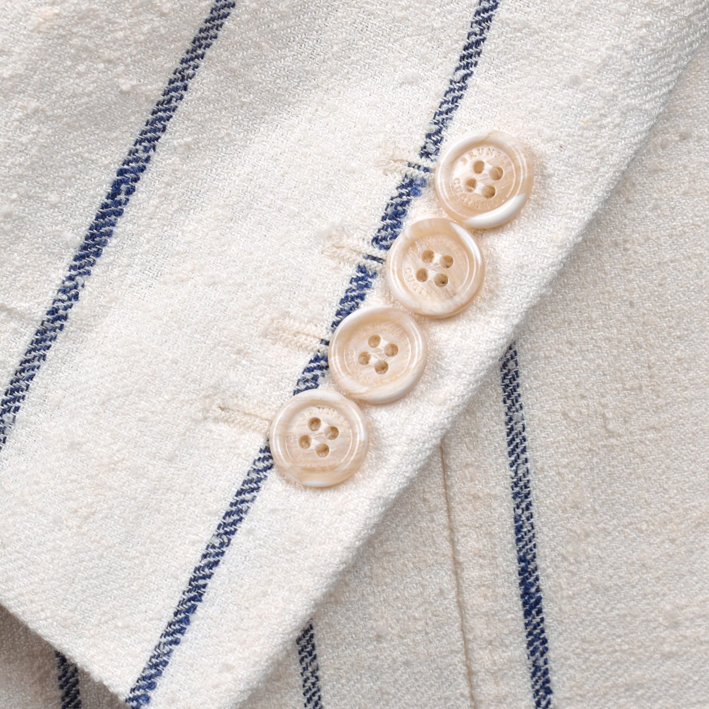 Bicolor Linen Blazer