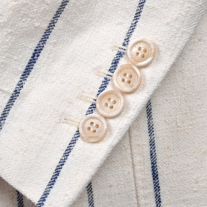 Bicolor Linen Blazer