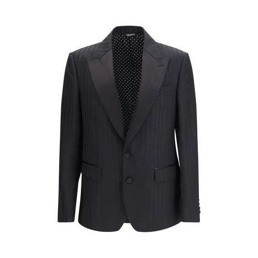 Black Wool Oves Aries Blazer