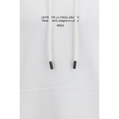 White Cotton Sweatshirt