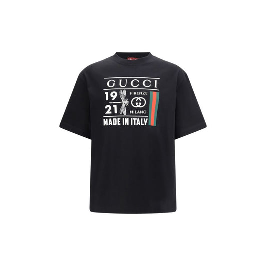 Black Cotton T-Shirt