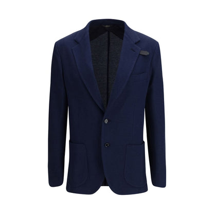 Black Silk Blazer