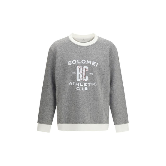 Gray Cotton Sweatshirt