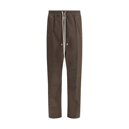 Brown Cotton Cargo Pants