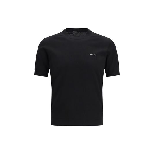 Black Cotton T-Shirt