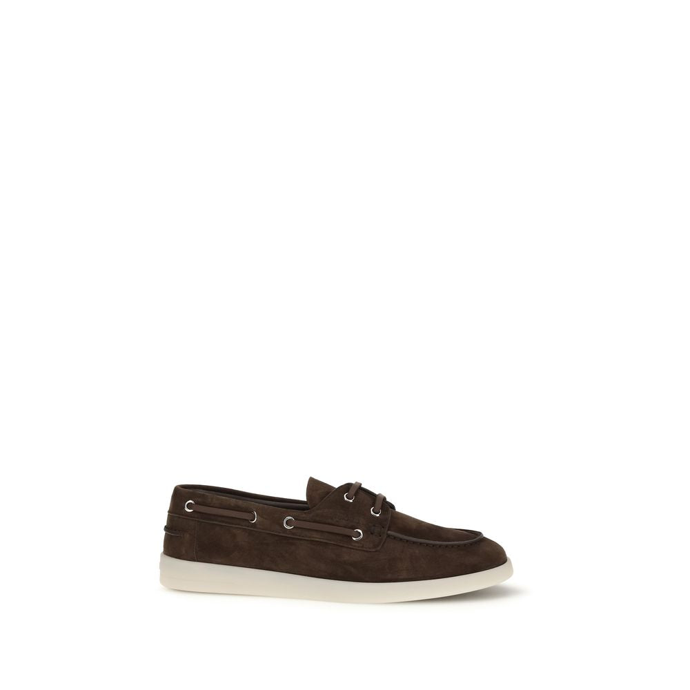 Brown Calf Leather Bos Taurus Slip-On Loafers – Go Elm & Co