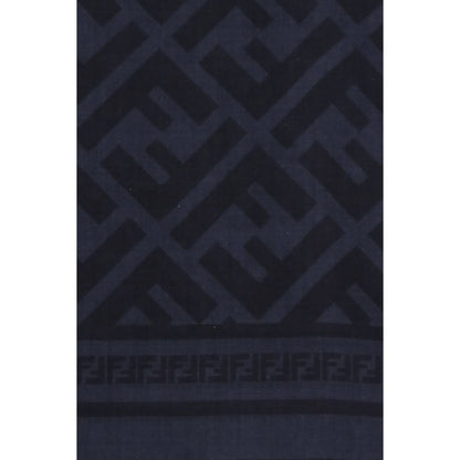 Blue Wool Oves Aries Scarf
