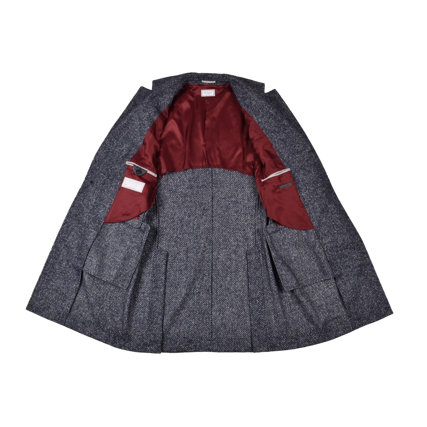 Blue Wool Coat