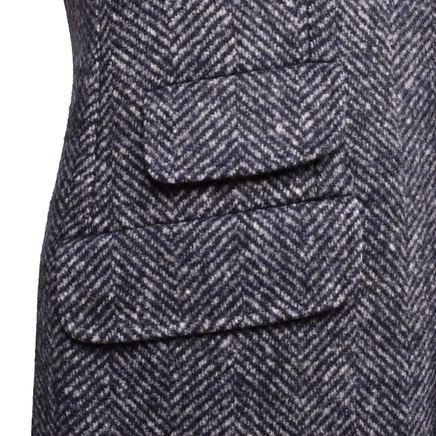Blue Wool Coat