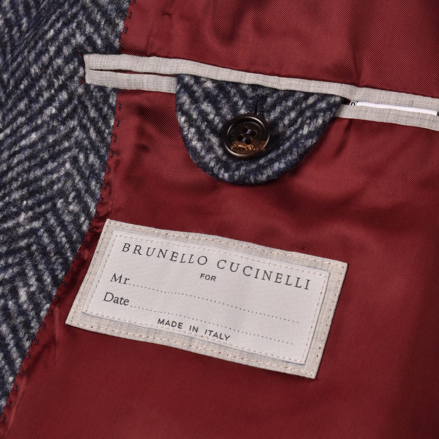 Blue Wool Coat