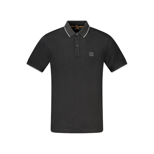 Nero Cotton Men's Polo