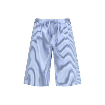 Multicolor Cotton Bermuda Shorts