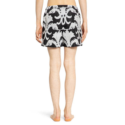 Black Polyamide Shorts