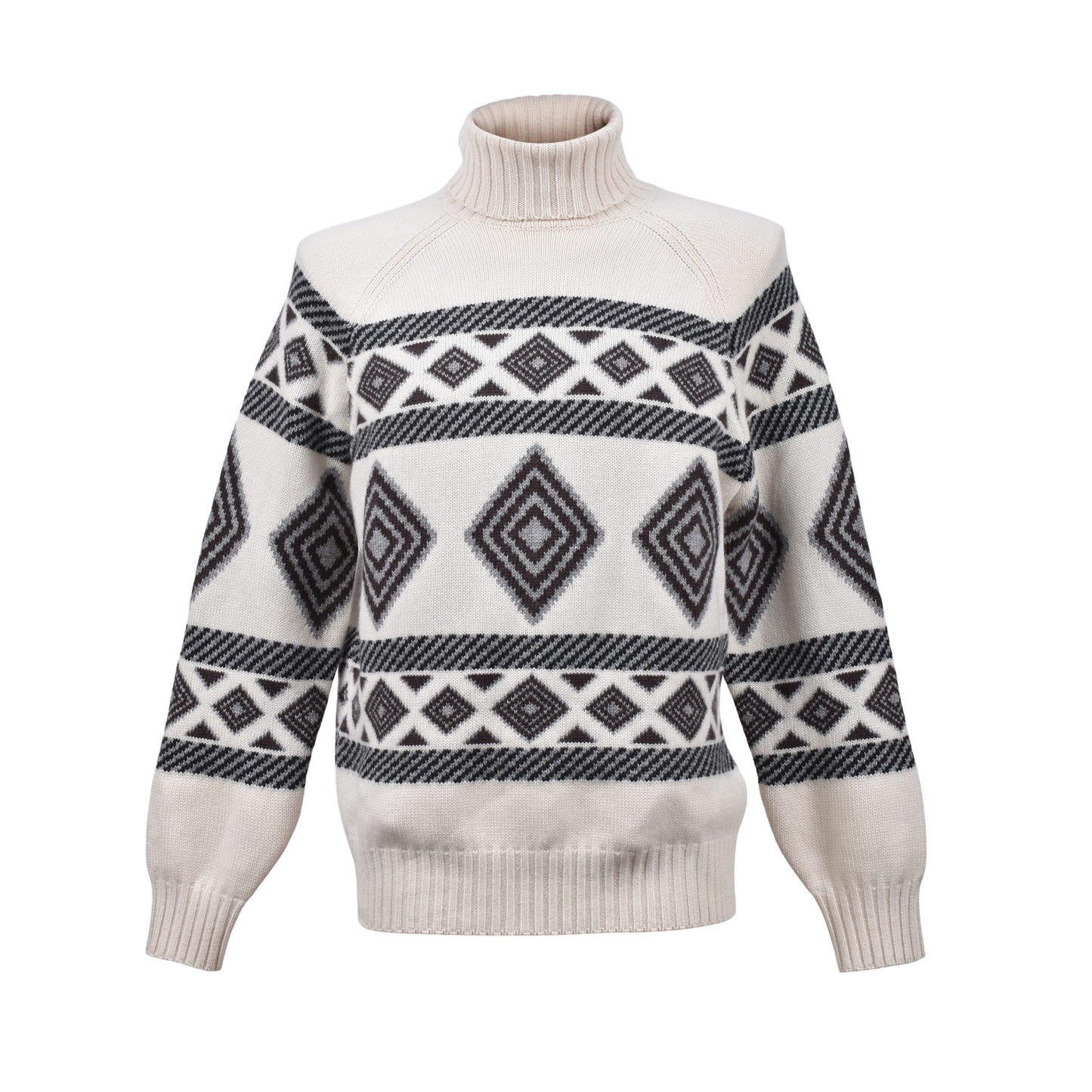 Bicolor Cashmere Sweater