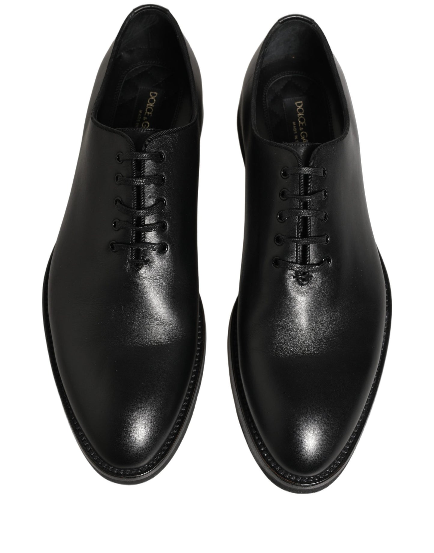 Black Leather Men Oxford Dress Formal Shoes