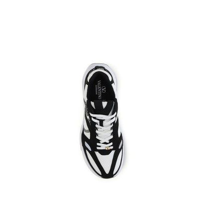 Multicolor Polyester Low Top Sneakers