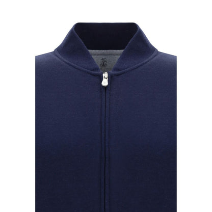Blue Cotton Sweatshirt