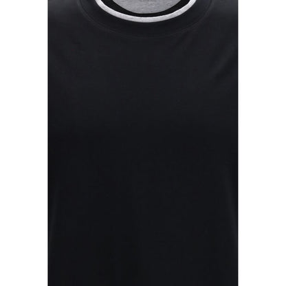 Black Cotton T-Shirt