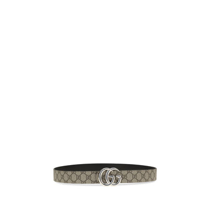 Beige Calf Leather Bos Taurus Regular Belt