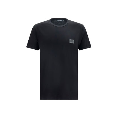 Black Cotton T-Shirt