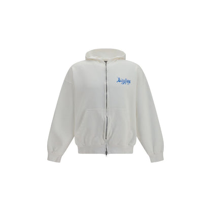 White Cotton Sweatshirt