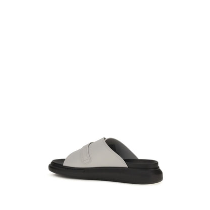 Gray Polyurethane Sandals
